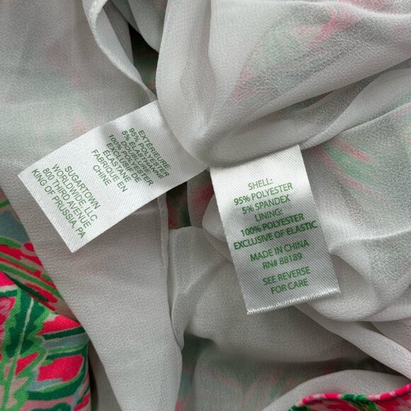 🆕 LILLY PULITZER 🧿 NWT Taviana Stretch Dress, Coming in Hot Blue Horizon, Sz 6 - Picture 12 of 16